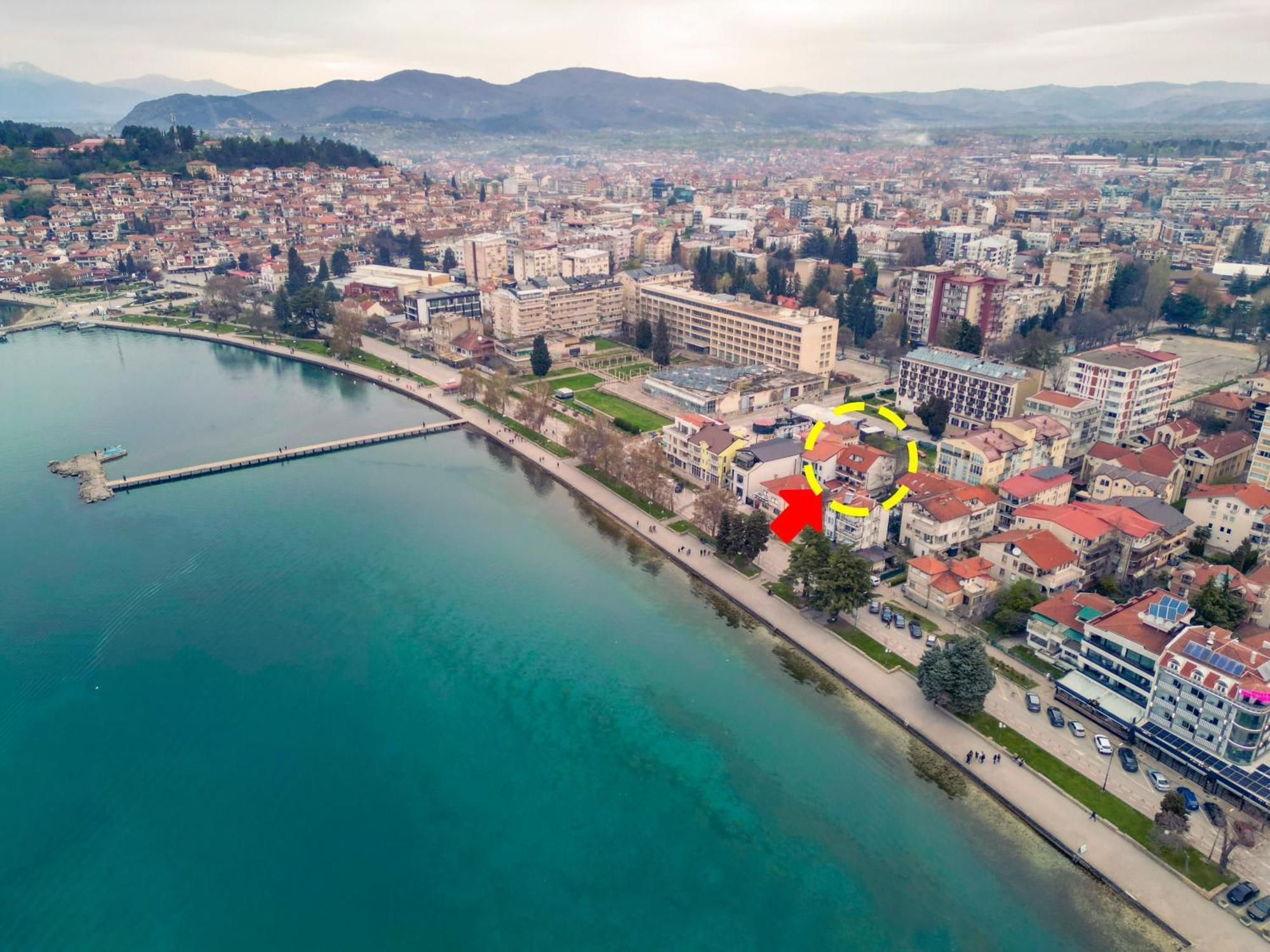 White Lake Apartments City Center Ohrid,Lakeside Exteriér fotografie