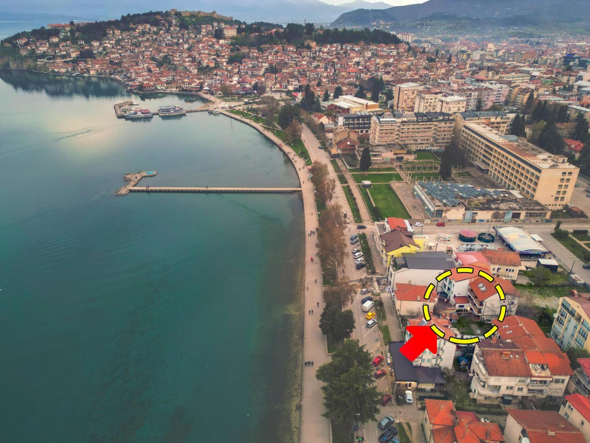 White Lake Apartments City Center Ohrid,Lakeside Exteriér fotografie